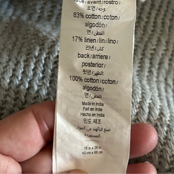 Pottery Barn lumbar pillow cover - Picture 3 of 9